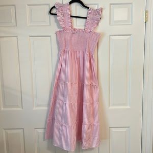 Hill House Ellie Nap Dress - Bubblegum Stripe